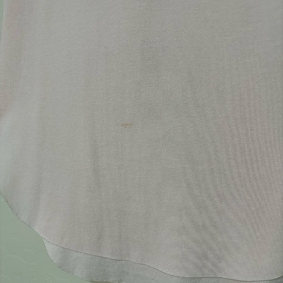 Helmut Lang Light Pink Cotton Scoop Neck Racerback Long Shirttail Tank Top M - Picture 12 of 12